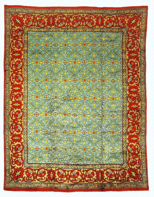 Antique Irish Donegal Carpet at Essie Carpets, Mayfair London