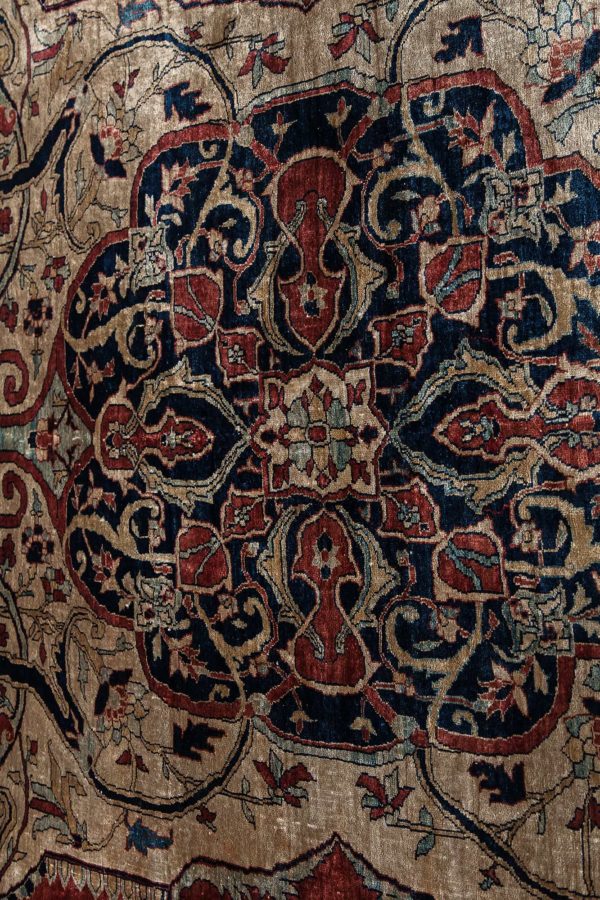 Antique Persian Heriz Rug at Essie Carpets, Mayfair London