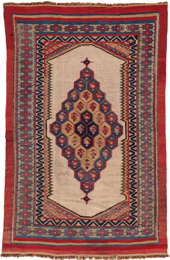 Bakhtiari  Kilim at Essie Carpets, Mayfair London