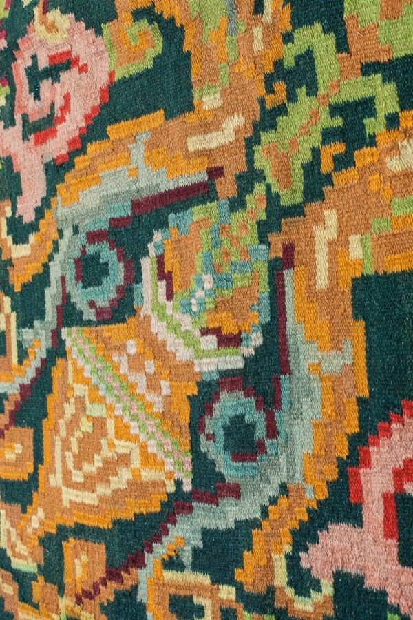 Colourful Turkish Kilim at Essie Carpets, Mayfair London