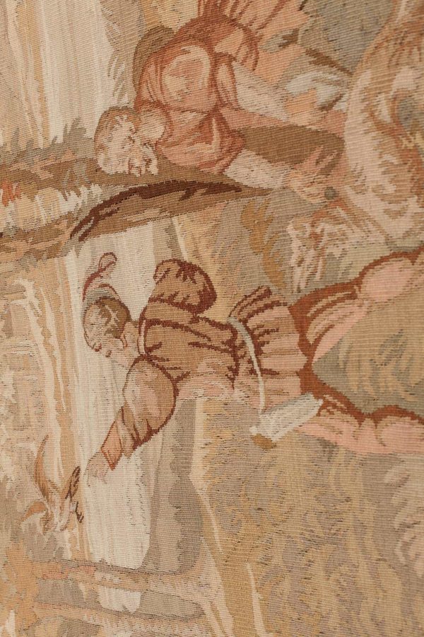 Huntnig Scene French Tapestry  Tapestry at Essie Carpets, Mayfair London