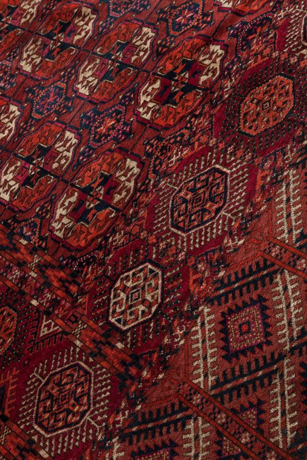 Antique Tekke Turkmen Carpet at Essie Carpets, Mayfair London
