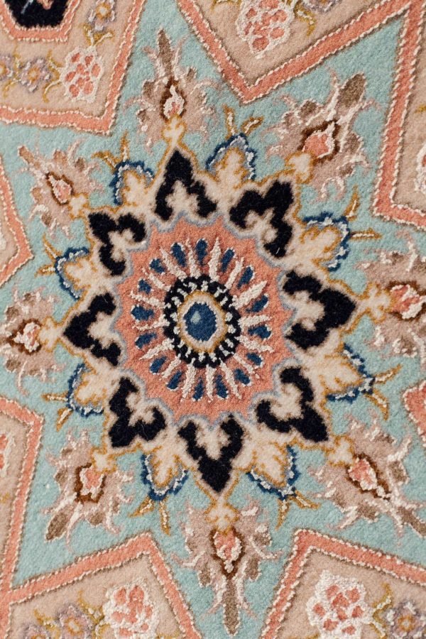 Fine Signed Persian Tabriz Runner (one of a pair) at Essie Carpets, Mayfair London