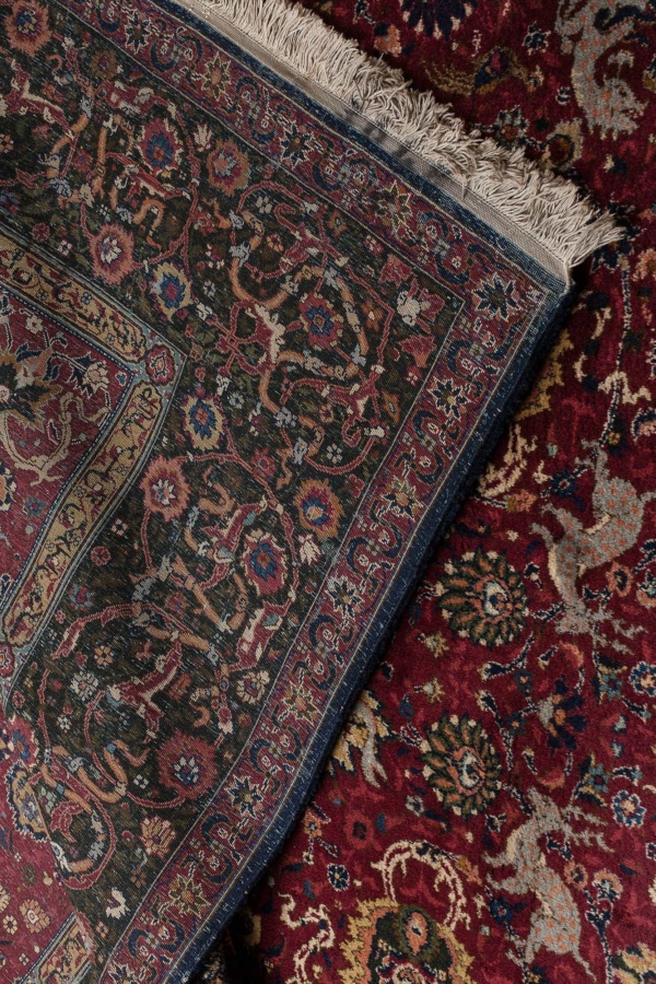 Very Fine Old Indian Carpet at Essie Carpets, Mayfair London
