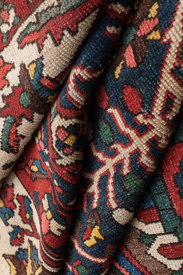 Old Persian Bakhtiari  Carpet at Essie Carpets, Mayfair London
