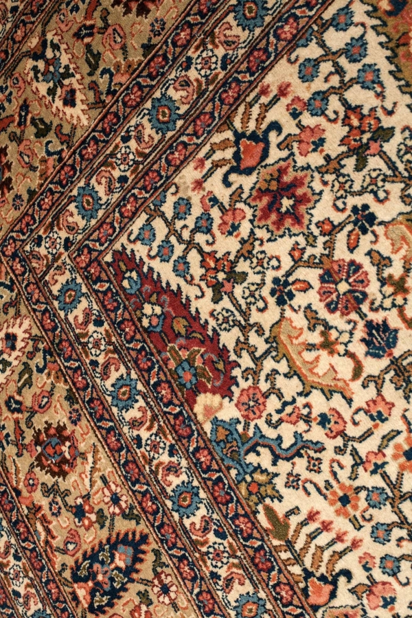 Old Fine Persian  Carpet at Essie Carpets, Mayfair London