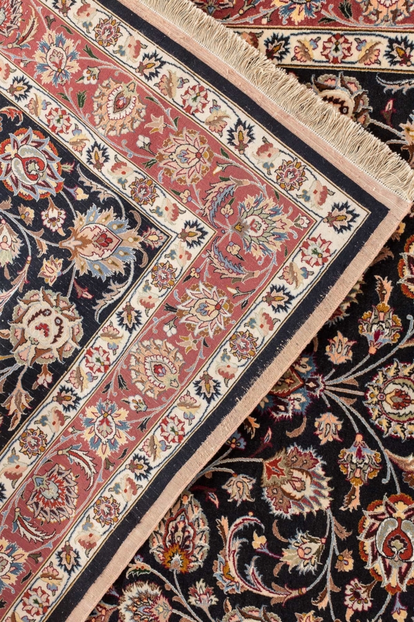 Very Fine Old Persian Mashad Rug at Essie Carpets, Mayfair London