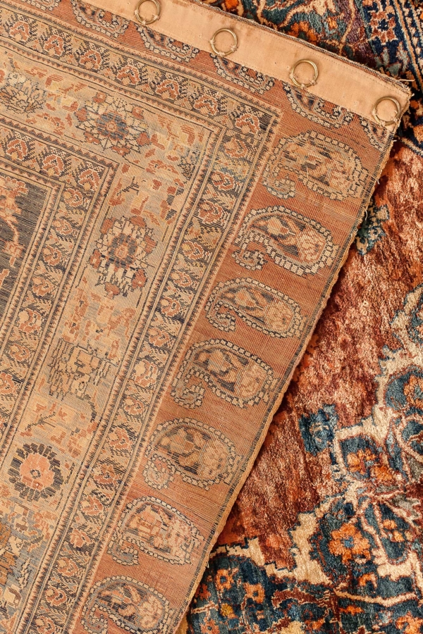 Antique Persian Heriz Rug at Essie Carpets, Mayfair London