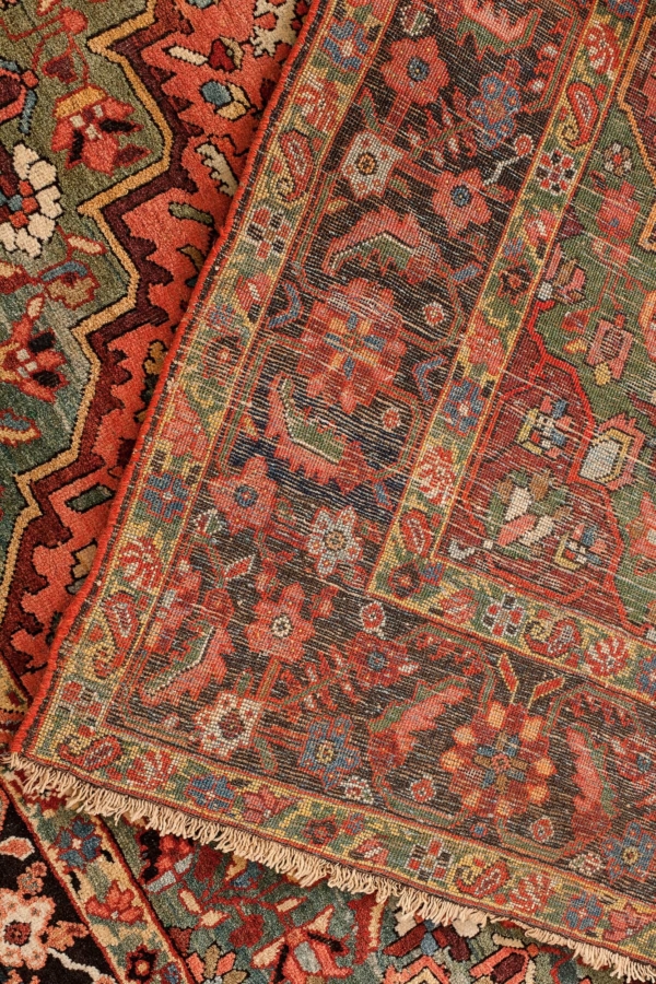 Very Old Saruk Rug at Essie Carpets, Mayfair London