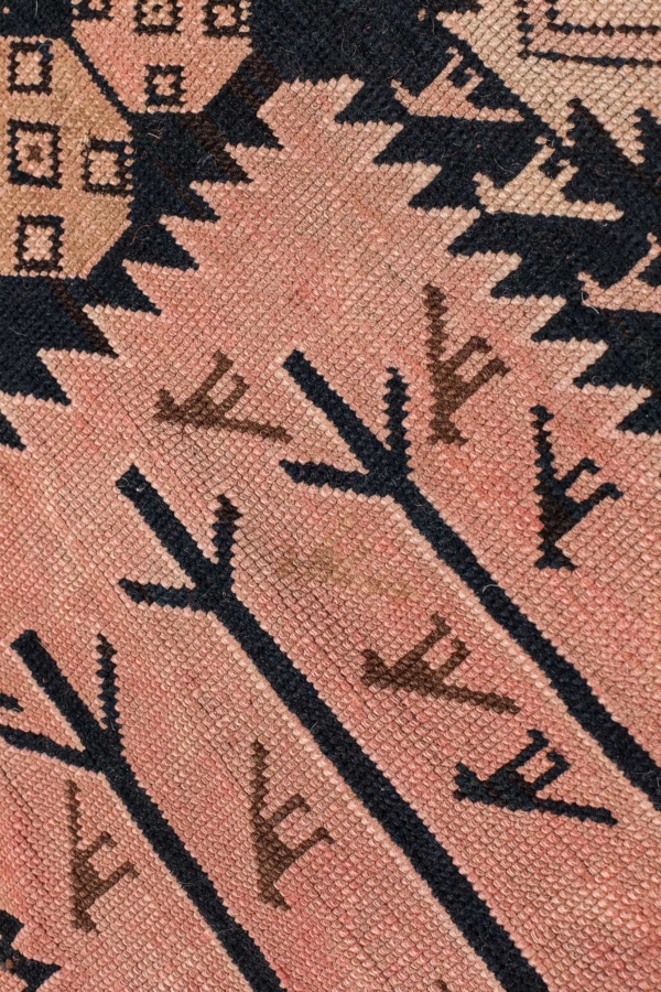 Triple Medallion Kilim at Essie Carpets, Mayfair London