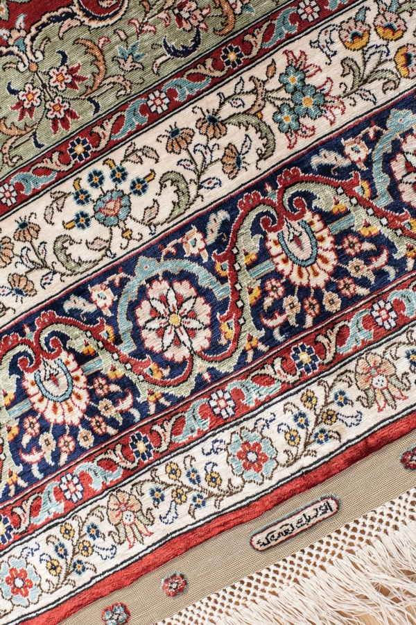 Extremely Fine Hereke Rug at Essie Carpets, Mayfair London