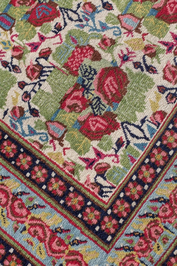 Persian Afshar Gol Farangi Rug at Essie Carpets, Mayfair London