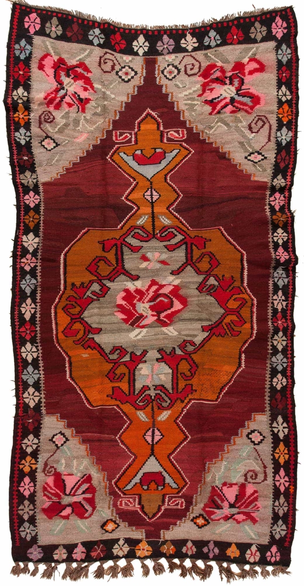 Turkish  Kilim at Essie Carpets, Mayfair London