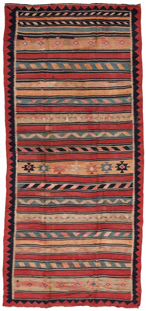 Persian Kilim at Essie Carpets, Mayfair London