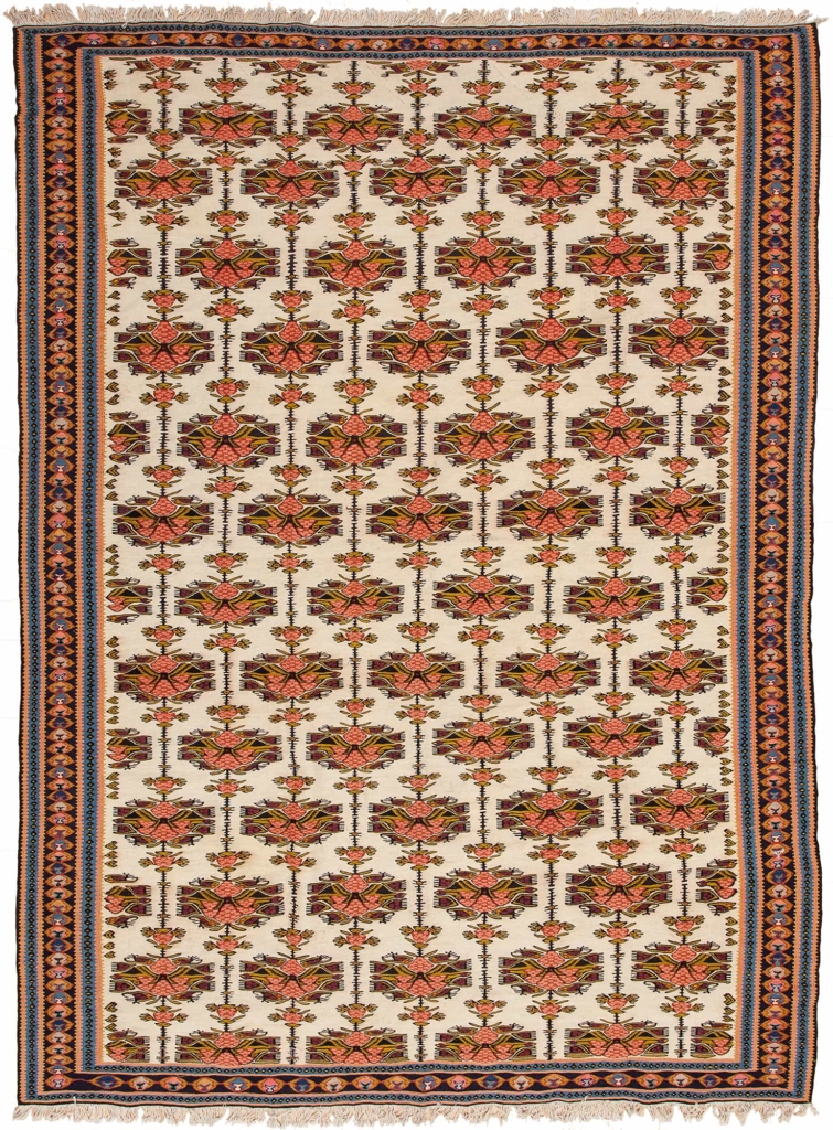 Persian  Senneh Sanadaj Kilim Kilim at Essie Carpets, Mayfair London