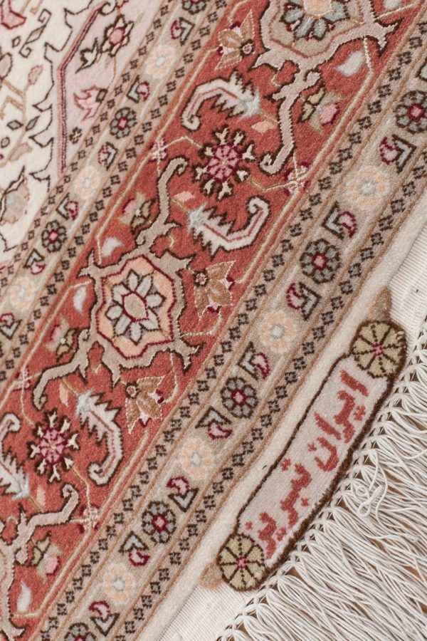 Fine Signed Persian Tabriz Rug at Essie Carpets, Mayfair London