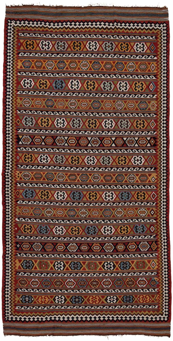 Old Persian Kilim at Essie Carpets, Mayfair London