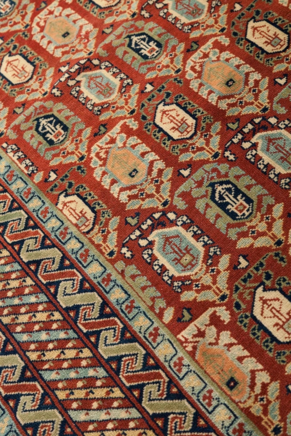 Caucasian Kuba-Khila Rug - North Shirvan at Essie Carpets, Mayfair London