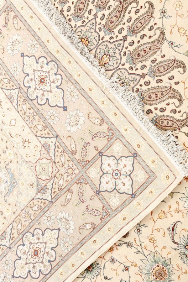 Signed original Fine Tabriz  Carpet at Essie Carpets, Mayfair London
