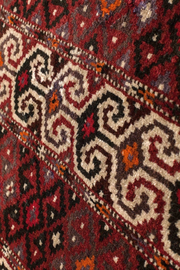 Very Old Turkoman Mihrab Rug at Essie Carpets, Mayfair London