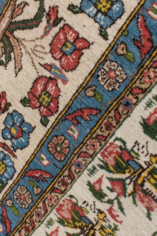 Persian Qum Moharamat Rug at Essie Carpets, Mayfair London