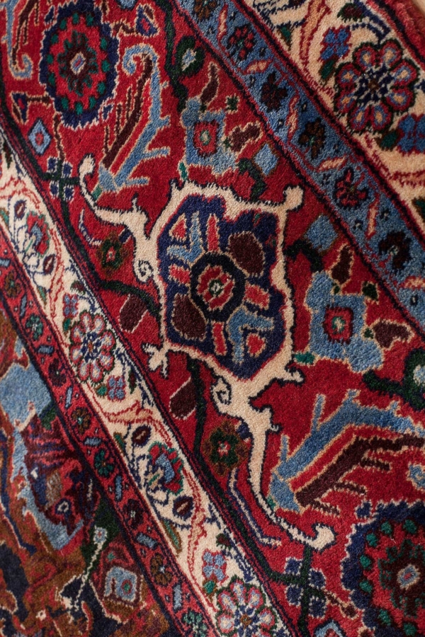 Persian Sanandaj  Gol Farangi Carpet at Essie Carpets, Mayfair London