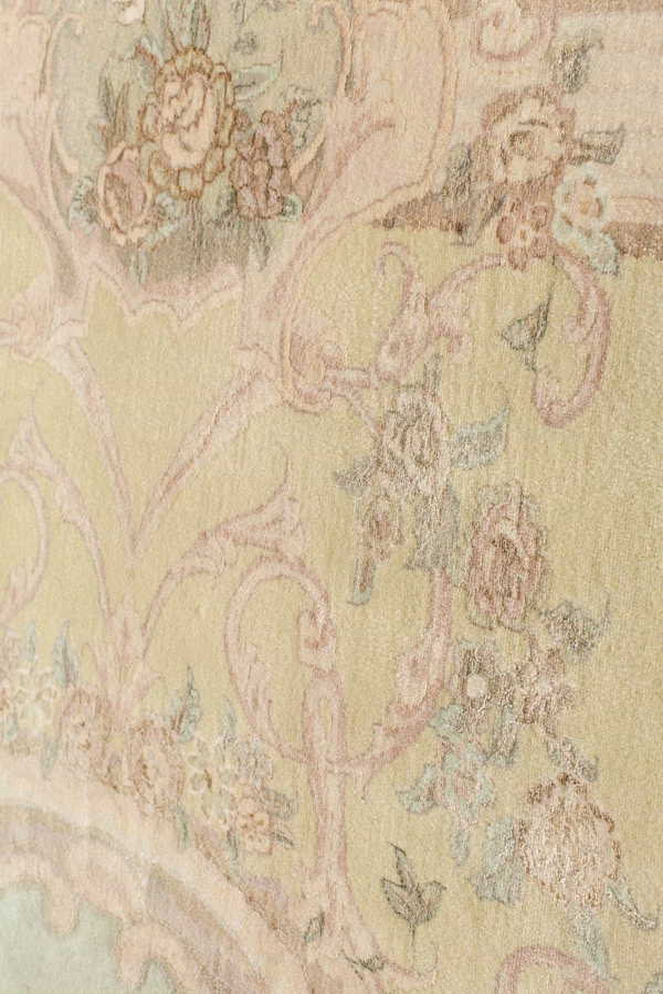 Very Fine Tabriz Signed Carpet at Essie Carpets, Mayfair London