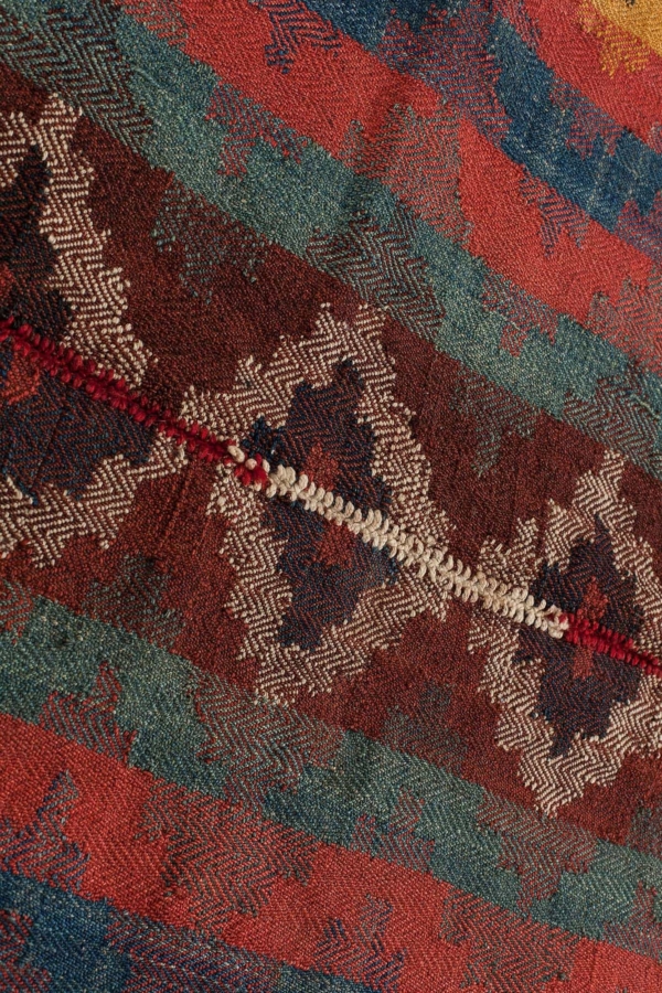 Persian Qashqai Old  Kilim at Essie Carpets, Mayfair London
