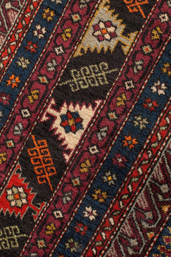 Old Russian Shirvan Rug at Essie Carpets, Mayfair London