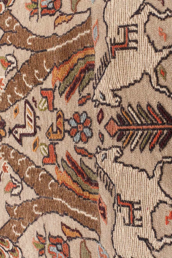 Persian Soumak Kilim at Essie Carpets, Mayfair London
