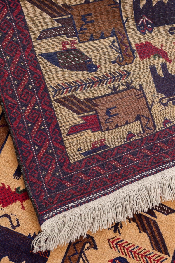 Persian Baluch Rug at Essie Carpets, Mayfair London