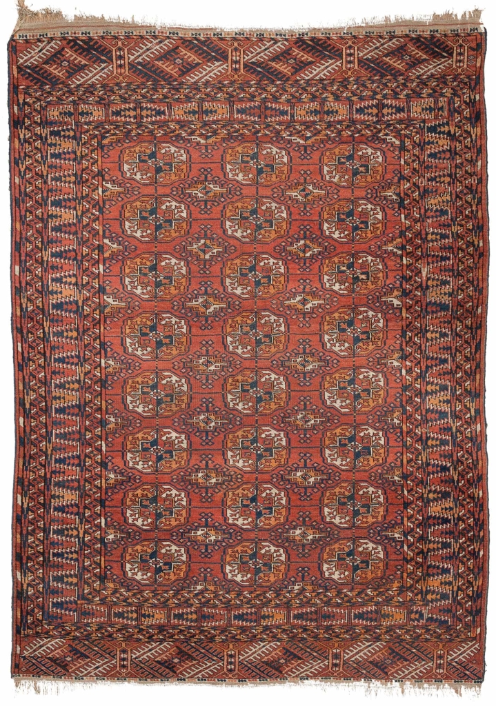 Russian Tekeh Rug at Essie Carpets, Mayfair London