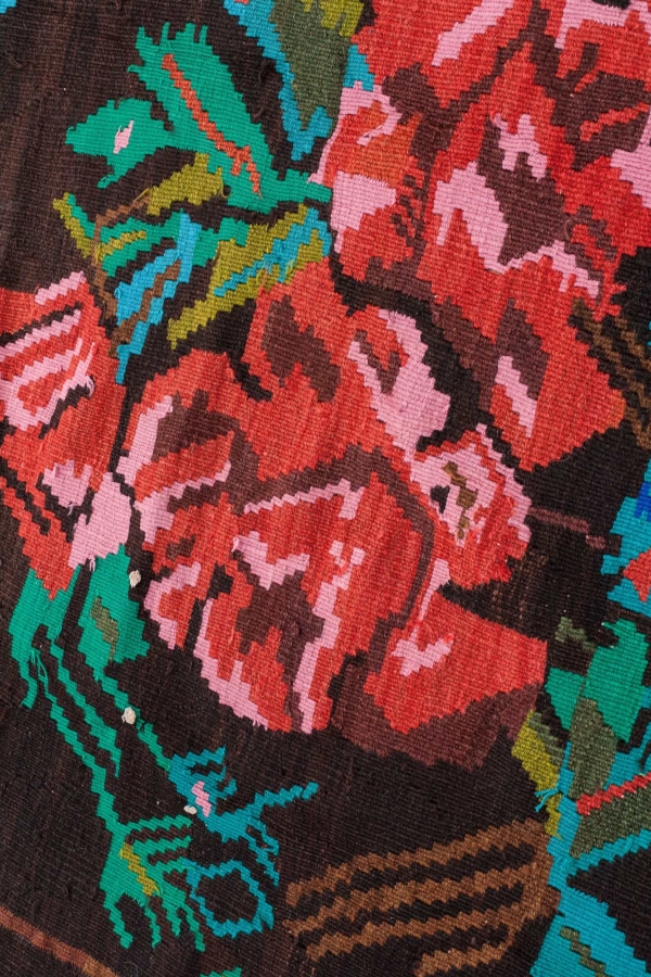 Gol Farangi Kilim at Essie Carpets, Mayfair London