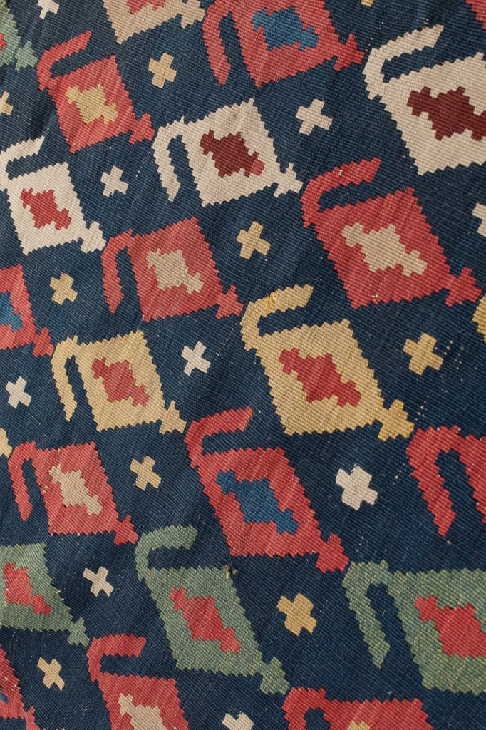 Antique Russian Shirvan  Kilim at Essie Carpets, Mayfair London