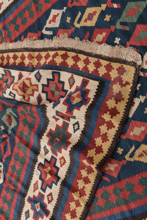 Antique Shirvan  Kilim at Essie Carpets, Mayfair London