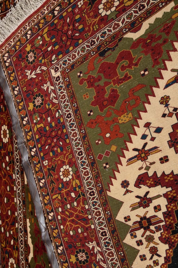 Persian Khorosan Mashad Rug at Essie Carpets, Mayfair London