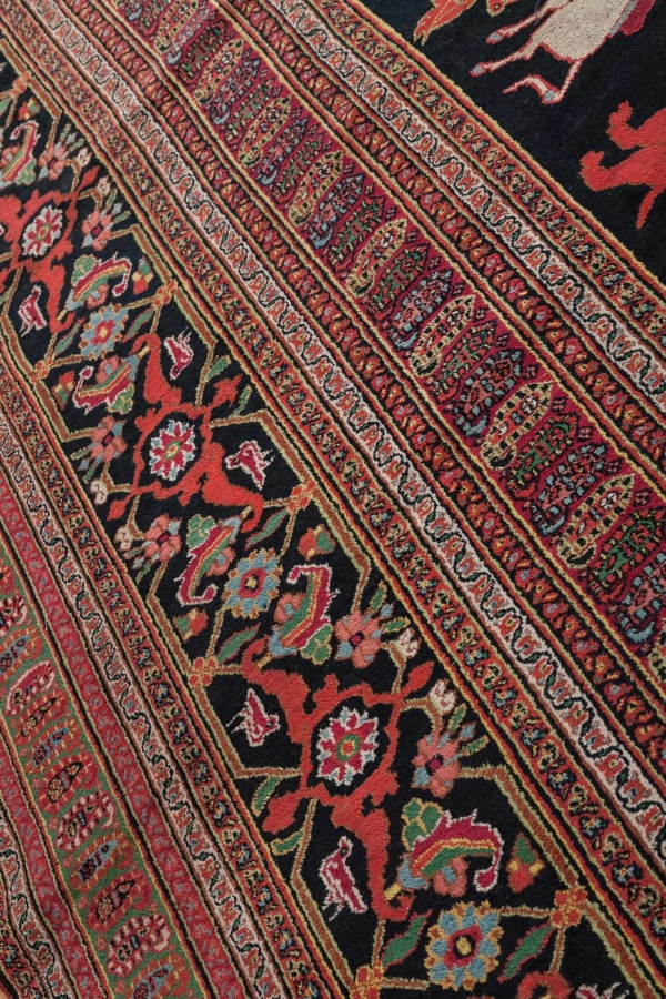 Antique Dorokhsh Tree of Life Carpet at Essie Carpets, Mayfair London