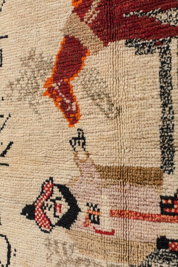 Old KARABAKH Rug at Essie Carpets, Mayfair London