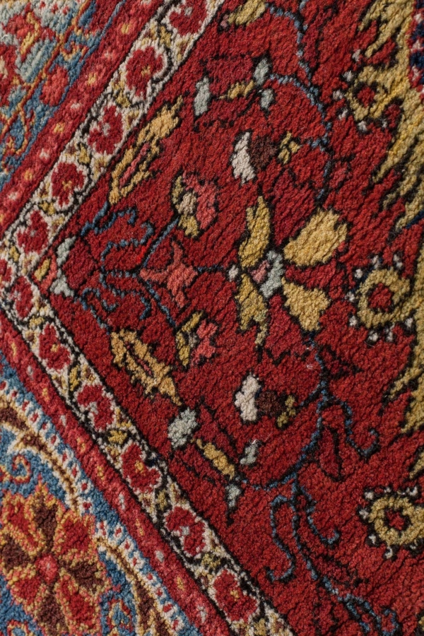 Very Old Fine Persian Saruk Rug at Essie Carpets, Mayfair London