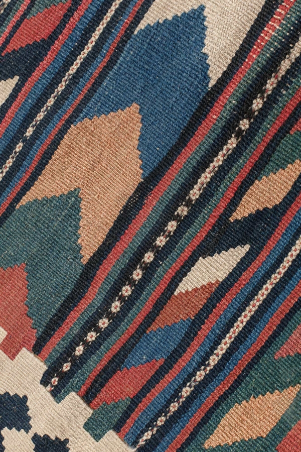 Striped Persian  Kilim at Essie Carpets, Mayfair London