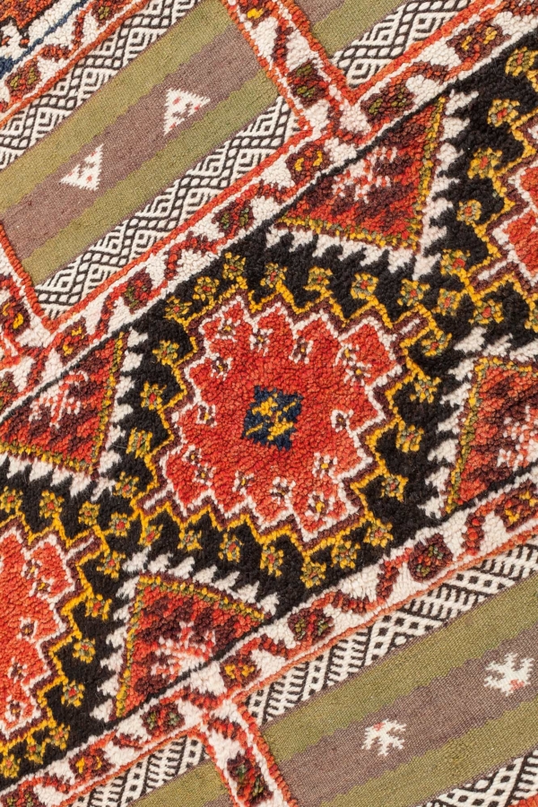 Morrocan Embossed  Kilim at Essie Carpets, Mayfair London