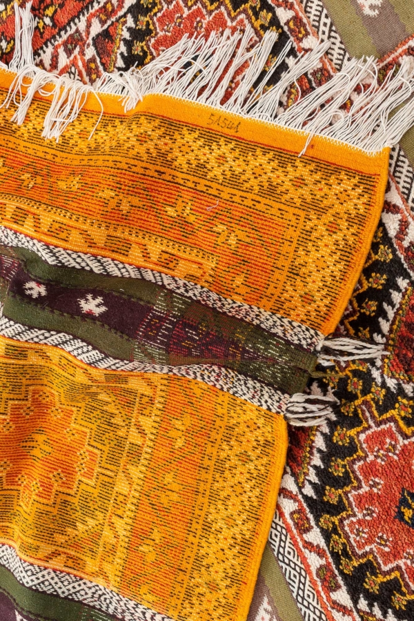 Morrocan Embossed  Kilim at Essie Carpets, Mayfair London