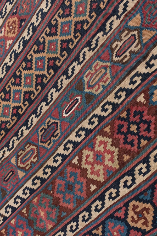 Antique Persian Qashqai Gallery  Kilim at Essie Carpets, Mayfair London