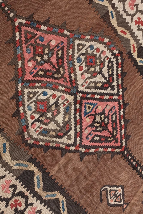 Persian Qashqai Kilim Runner Kilim at Essie Carpets, Mayfair London