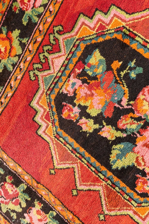 Fine Rare Caucasian Karabakh Gol Farangi Rug at Essie Carpets, Mayfair London