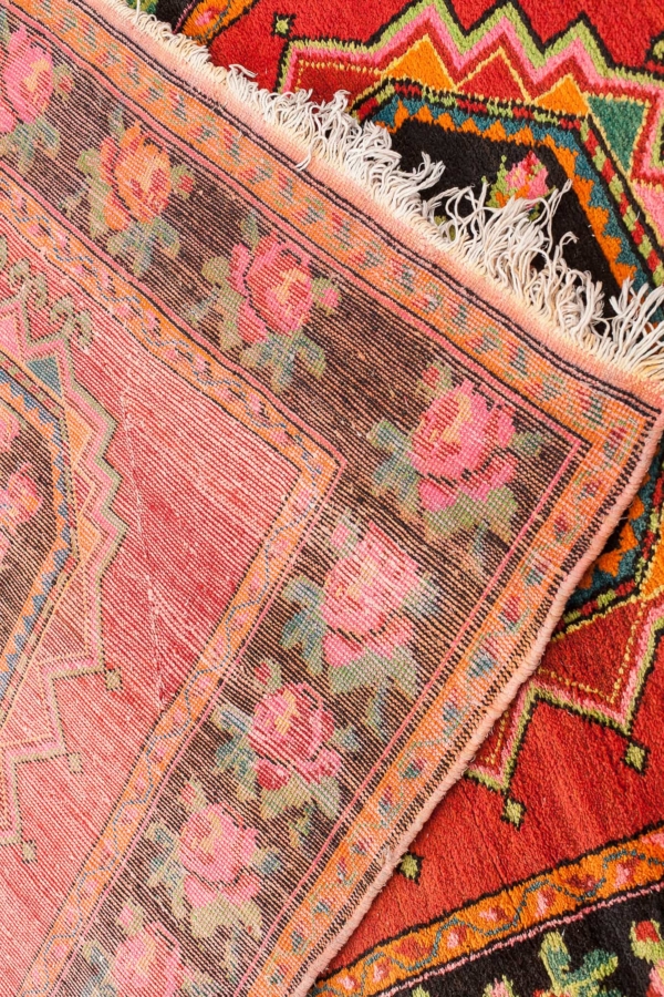 Fine Rare Caucasian Karabakh Gol Farangi Rug at Essie Carpets, Mayfair London