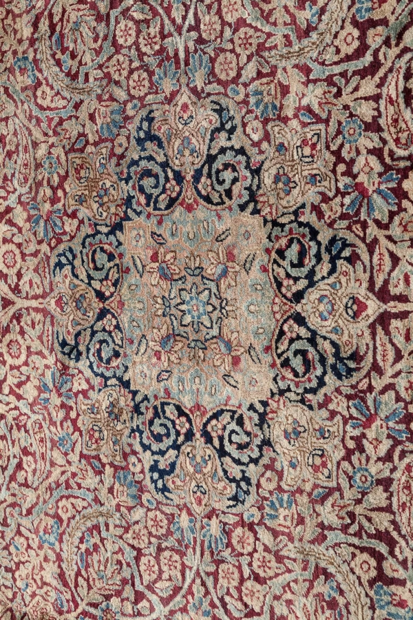 Persian Ravar Kerman Carpet at Essie Carpets, Mayfair London