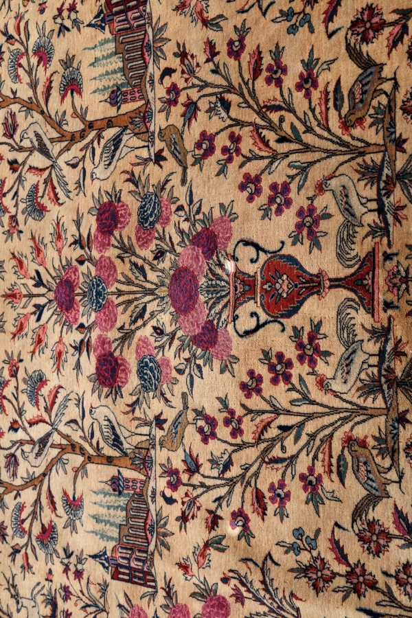 Exceptionally Fine Persian Kashan Carpet at Essie Carpets, Mayfair London