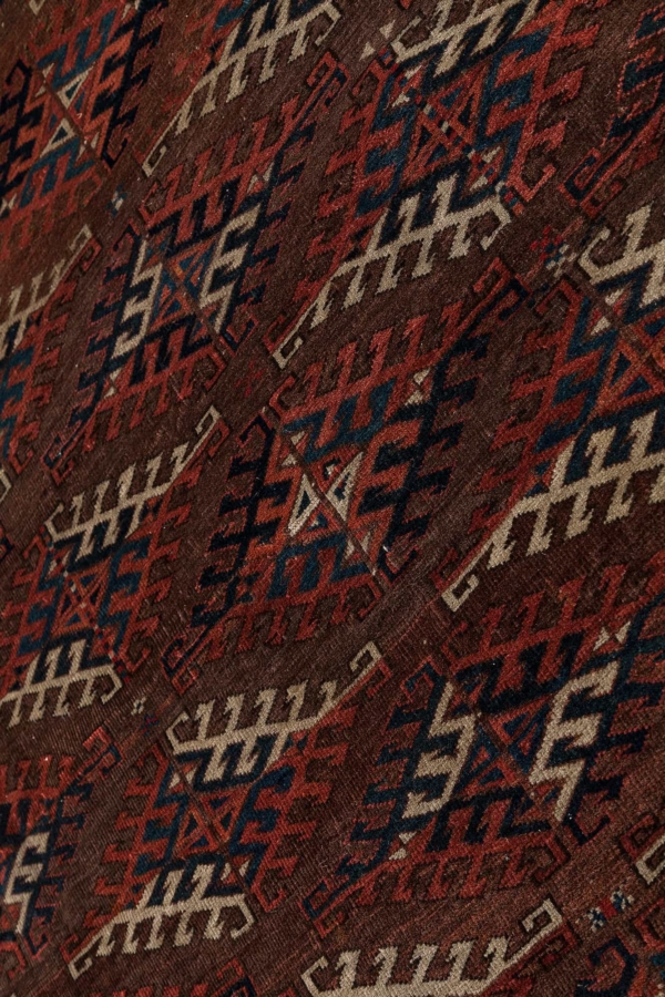 Antique Yamout Carpet at Essie Carpets, Mayfair London