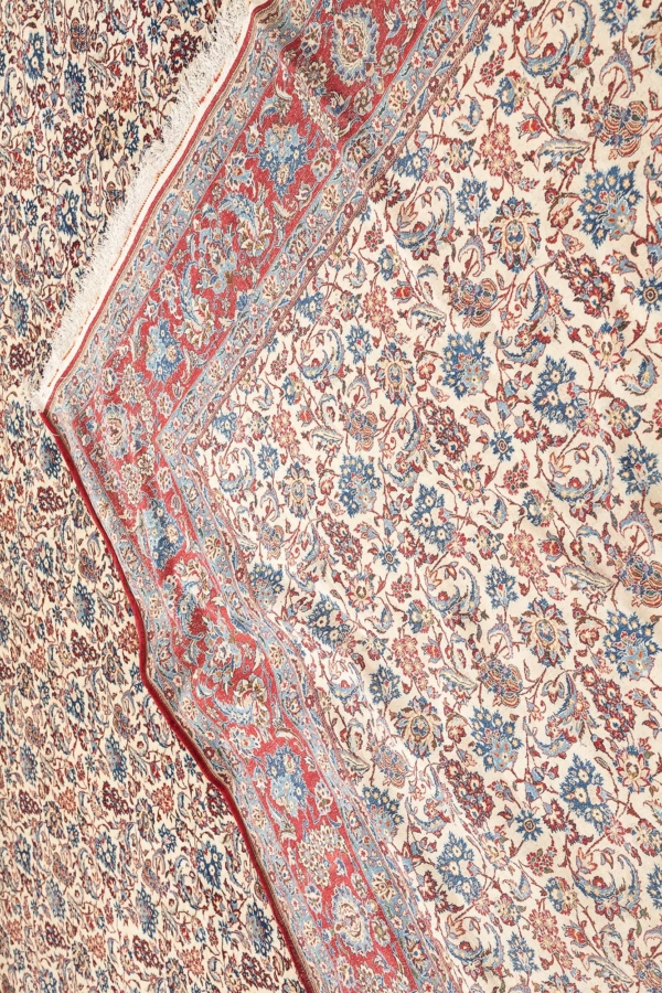 Extremely Fine Persian Tudeshk Carpet at Essie Carpets, Mayfair London